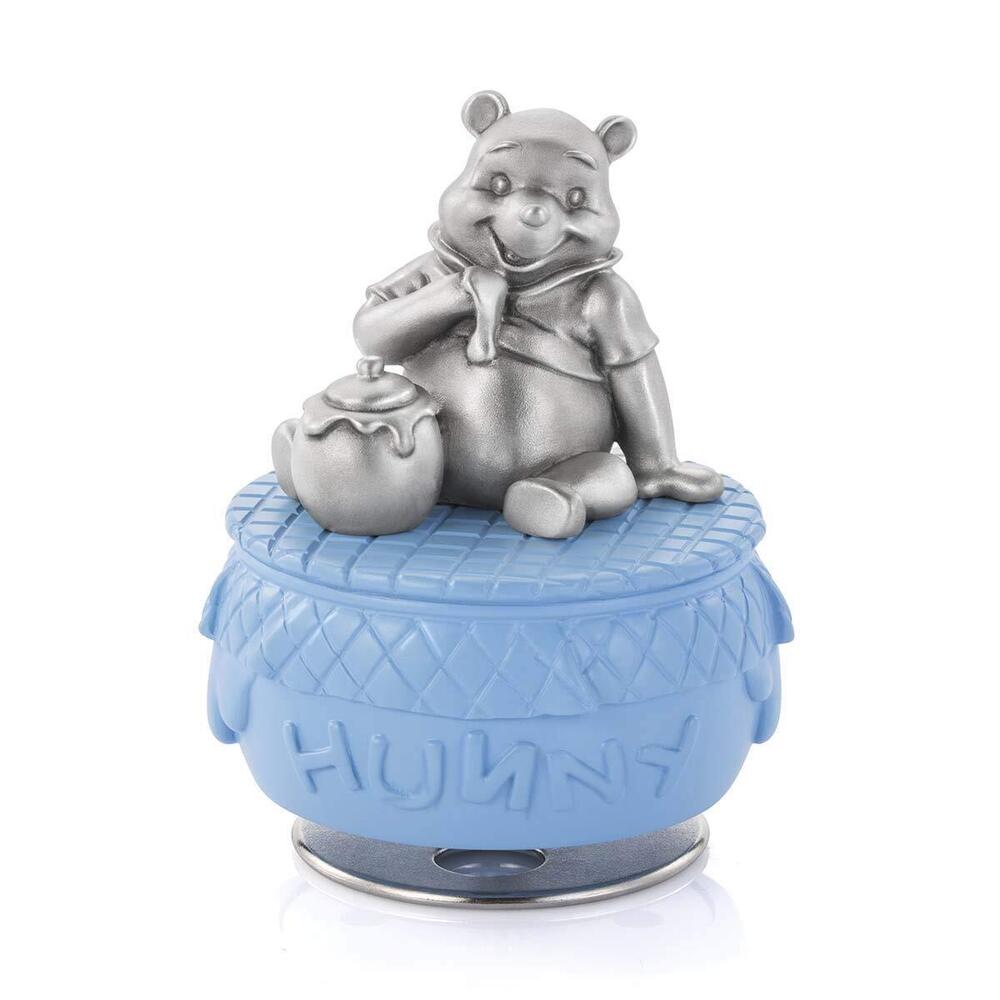 6328 Disney Music Carousel Collection Pewter Winnie The Pooh Music Carousel